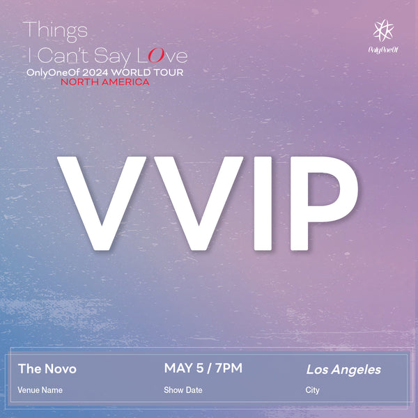 ONLYONEOF - LOS ANGELES - VVIP ADMISSION