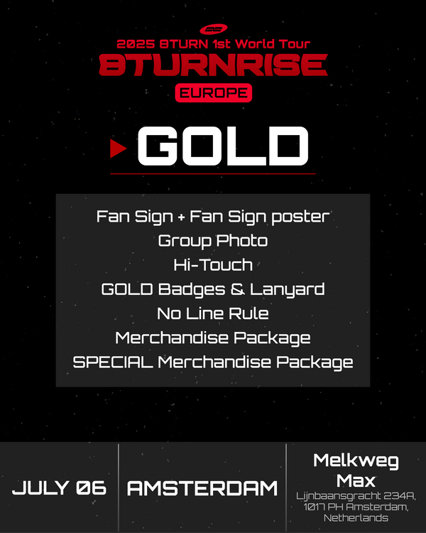 8TURN - AMSTERDAM - GOLD BENEFIT PACKAGE