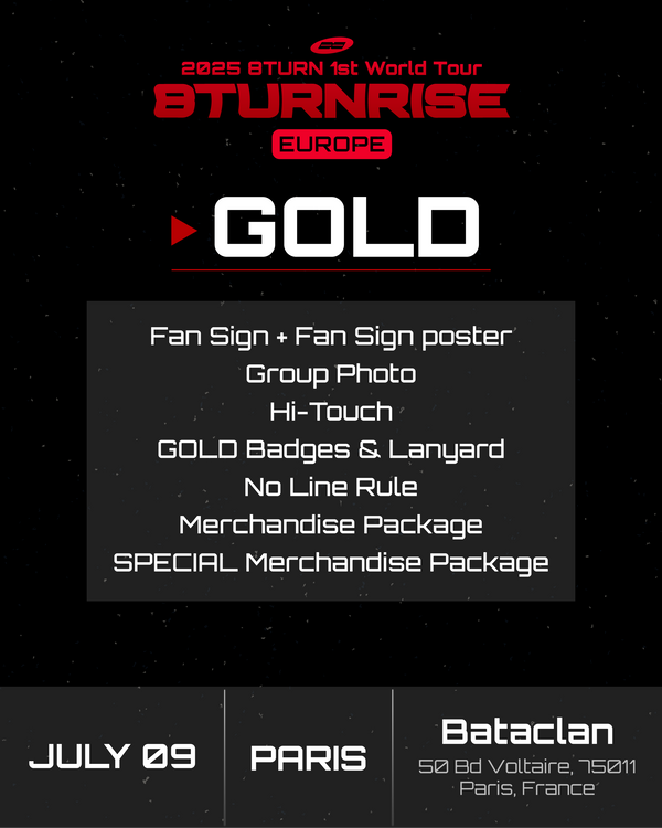 8TURN - PARIS - GOLD BENEFIT PACKAGE