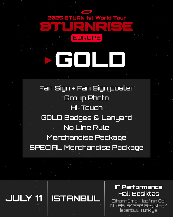 8TURN - ISTANBUL - GOLD BENEFIT PACKAGE