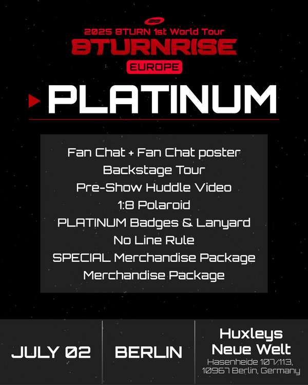 8TURN - BERLIN - PLATINUM BENEFIT PACKAGE