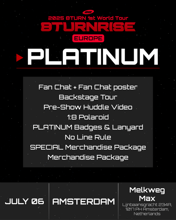 8TURN - AMSTERDAM - PLATINUM BENEFIT PACKAGE