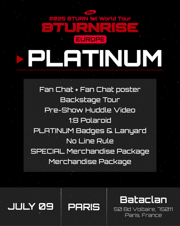 8TURN - PARIS - PLATINUM BENEFIT PACKAGE