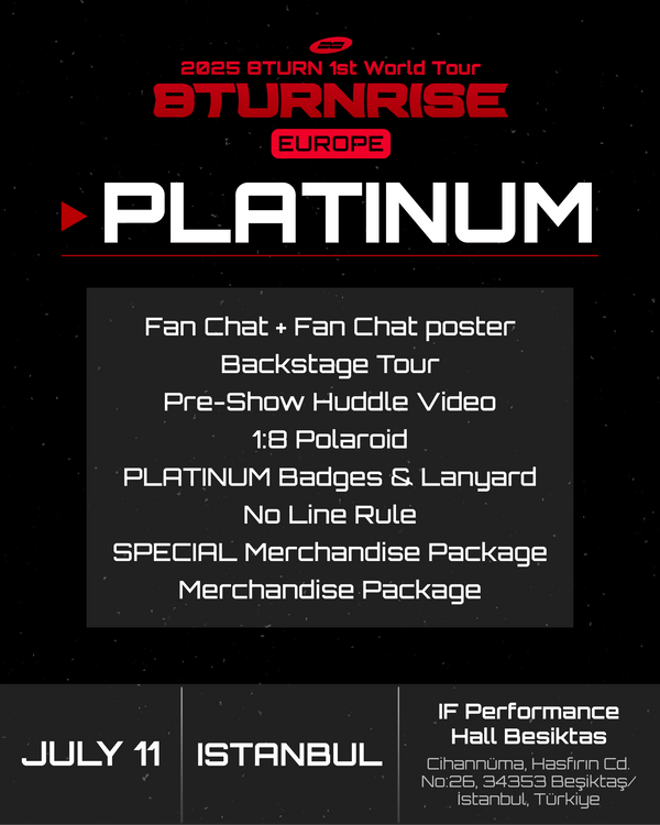 8TURN - ISTANBUL - PLATINUM BENEFIT PACKAGE