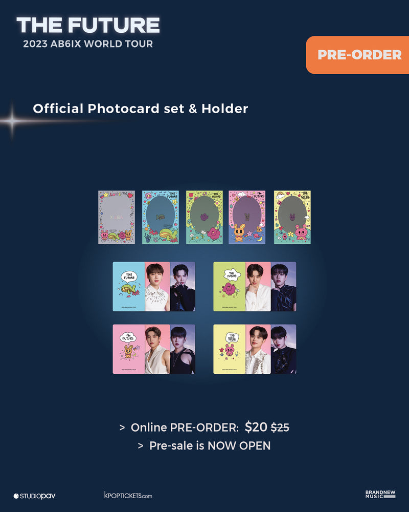 2023 AB6IX WORLD TOUR 'THE FUTURE' OFFICIAL PHOTOCARD SET