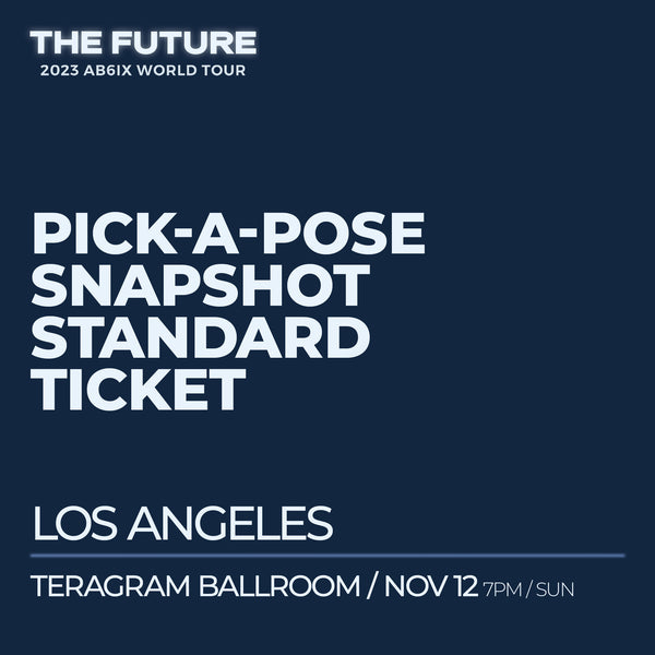 AB6IX - LOS ANGELES - STANDARD SNAPSHOT TICKETS