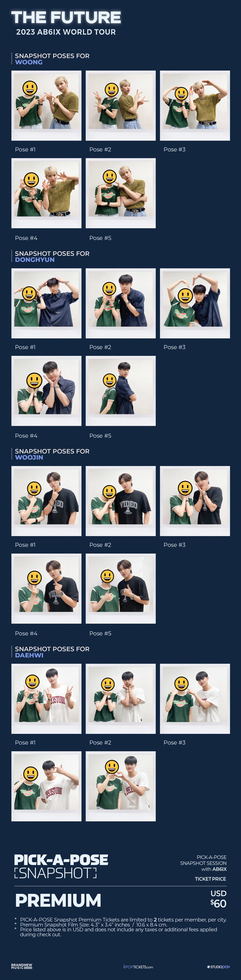 AB6IX - ATLANTA - PREMIUM SNAPSHOT TICKETS