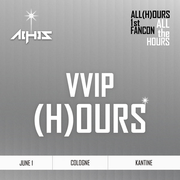 ALL(H)OURS - COLOGNE - VVIP (H)OURS BENEFIT PACKAGE