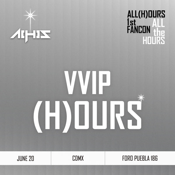 ALL(H)OURS - CDMX - VVIP (H)OURS BENEFIT PACKAGE