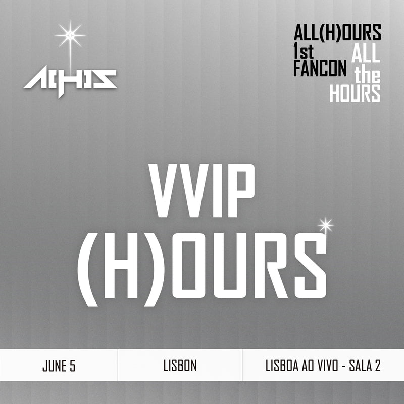 ALL(H)OURS - LISBON - VVIP (H)OURS BENEFIT PACKAGE