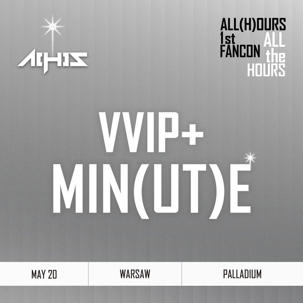 ALL(H)OURS - WARSAW - VVIP+ MIN(UT)E BENEFIT PACKAGE