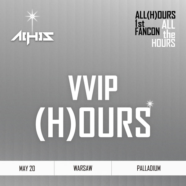 ALL(H)OURS - WARSAW - VVIP (H)OURS BENEFIT PACKAGE