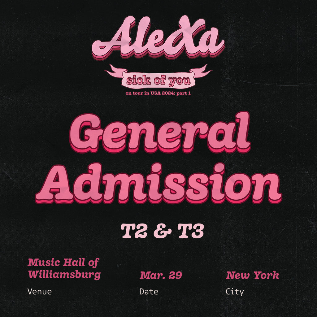 AleXa 2024 'sick of you' US tour: dates, cities, tickets and more