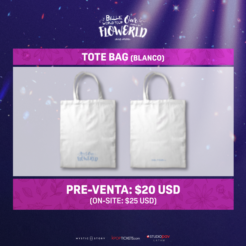 [LATAM - PRE-ORDER] Billlie World Tour 'Our FLOWERLD (Belllie've You)' GRAND AMERICA - Official Tote Bag