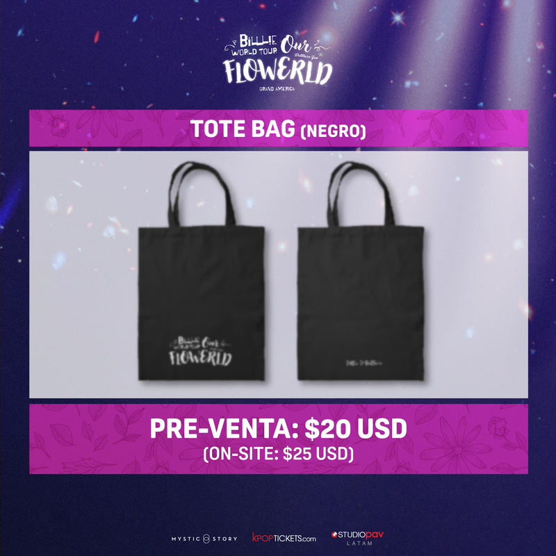 [LATAM - PRE-ORDER] Billlie World Tour 'Our FLOWERLD (Belllie've You)' GRAND AMERICA - Official Tote Bag