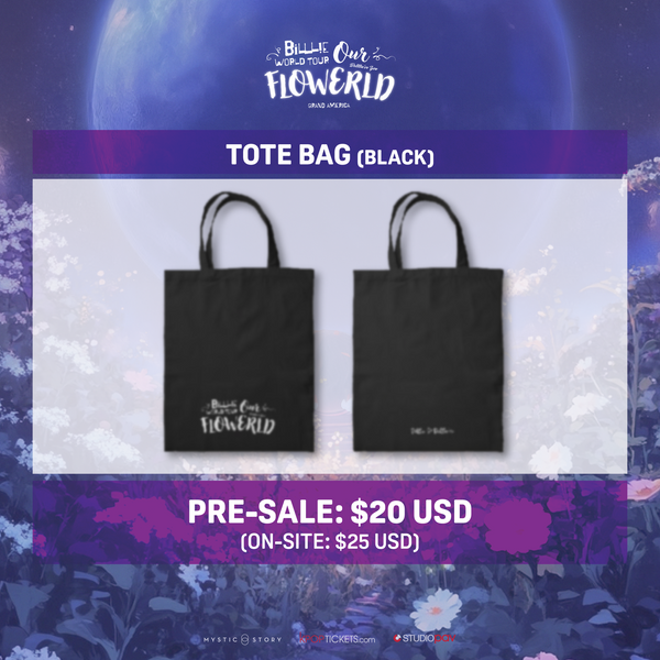 [NORTH AMERICA - PRE-ORDER] Billlie World Tour 'Our FLOWERLD (Belllie've You)' GRAND AMERICA - Official Tote Bag