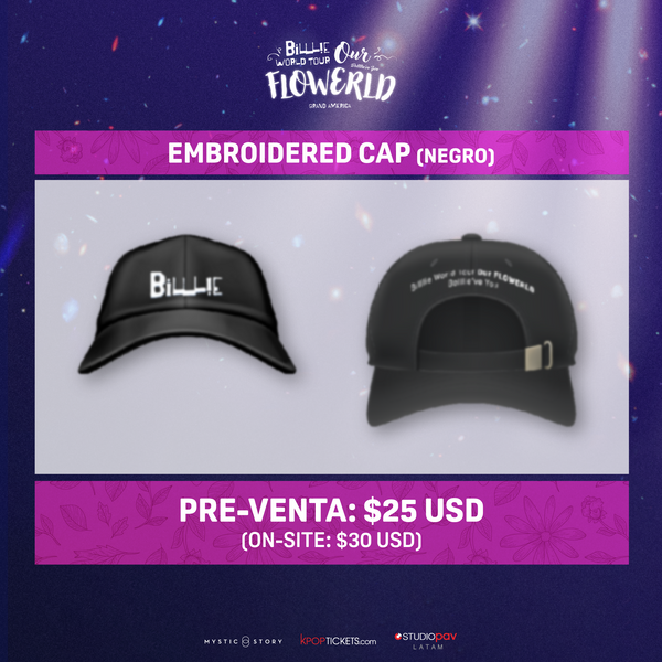 [LATAM - PRE-ORDER] Billlie World Tour 'Our FLOWERLD (Belllie've You)' GRAND AMERICA - Official Ball Cap