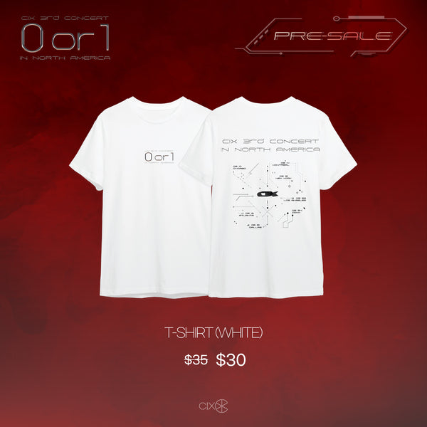 CIX <0 or 1> Tour in North America 2024 - Official T-Shirt