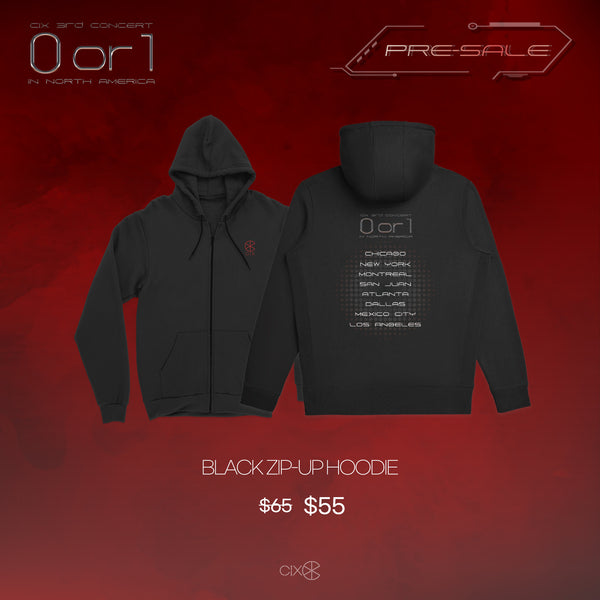 CIX <0 or 1> Tour in North America 2024 - Official Zip-Up Hoodie