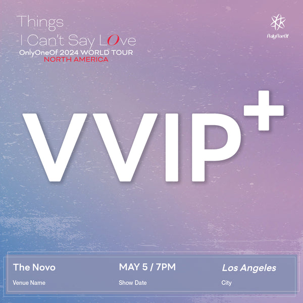 ONLYONEOF - LOS ANGELES - VVIP+ ADMISSION