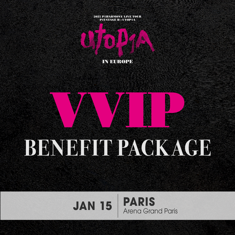 P1HARMONY - PARIS - VVIP BENEFIT PACKAGE (Includes T1 Admission)