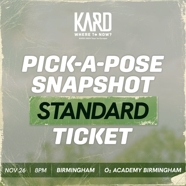 KARD - BIRMINGHAM - STANDARD SNAPSHOT