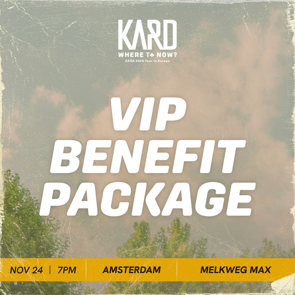 KARD - AMSTERDAM - VIP BENEFIT PACKAGE