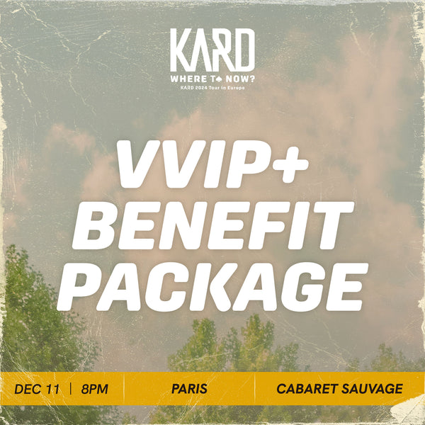 KARD - PARIS - VVIP+ BENEFIT PACKAGE