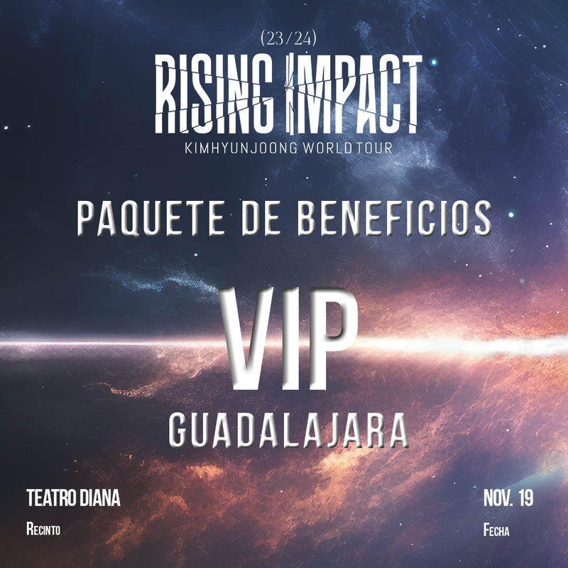 KIM HYUN JOONG - GUADALAJARA - VIP BENEFIT PACKAGE