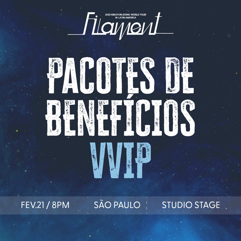 KIM HYUN JOONG - SAO PAULO - VVIP BENEFIT PACKAGE