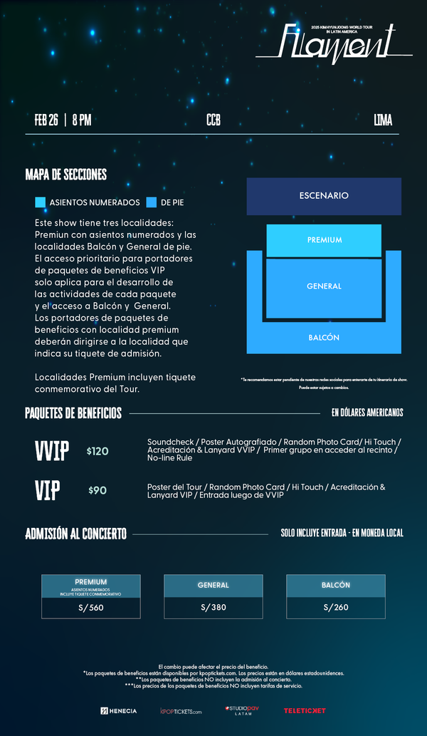 KIM HYUN JOONG - LIMA - VVIP BENEFIT PACKAGE