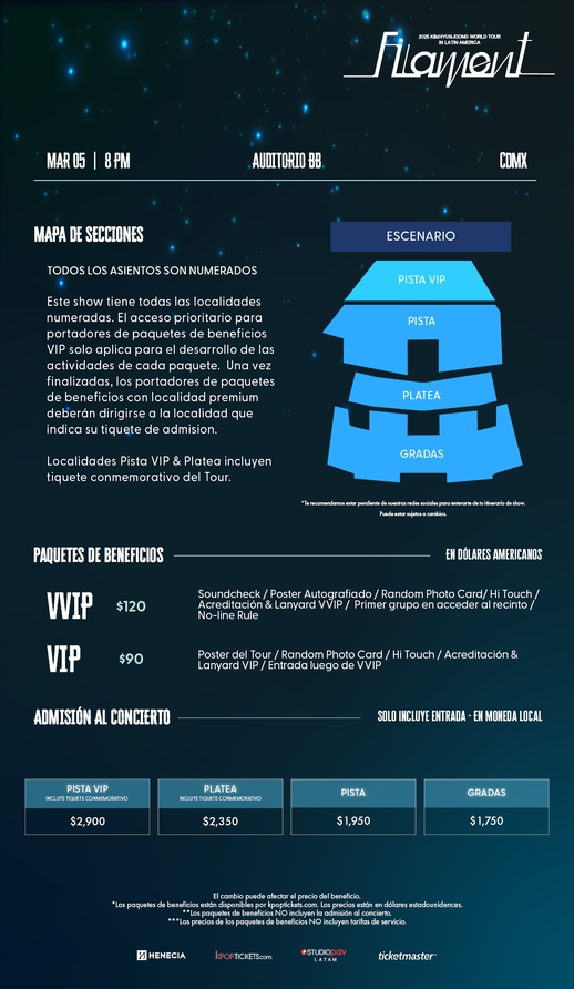 KIM HYUN JOONG - CDMX - VVIP BENEFIT PACKAGE