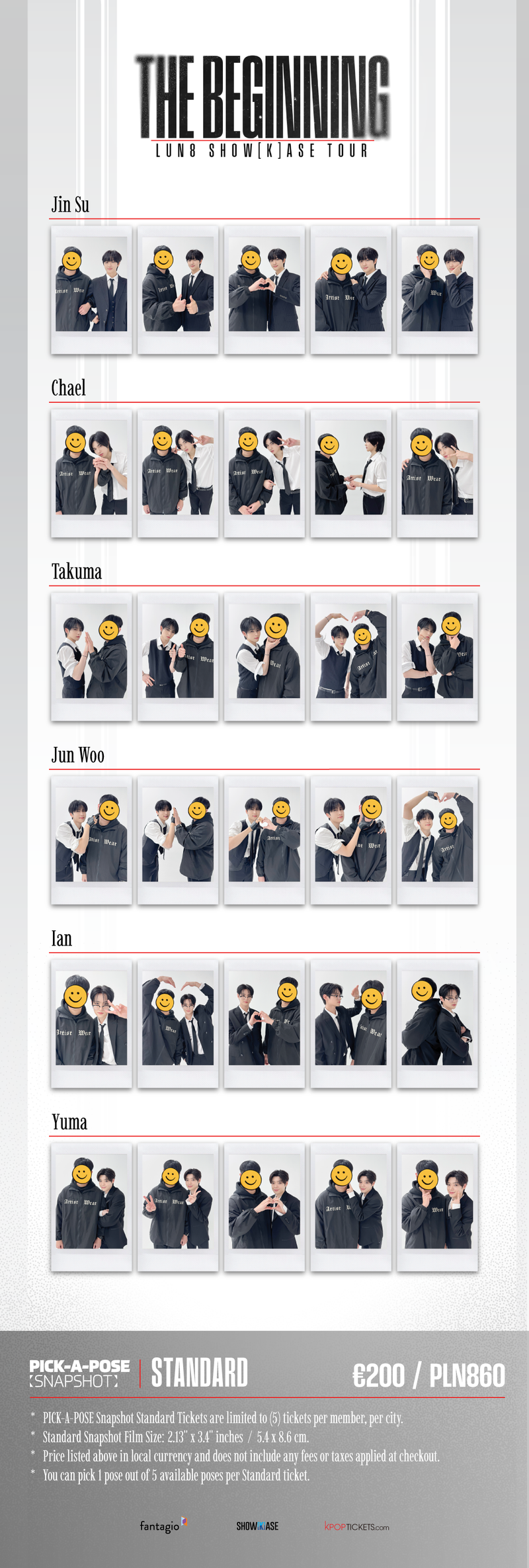 LUN8 - AMSTERDAM - STANDARD SNAPSHOT BUNDLE