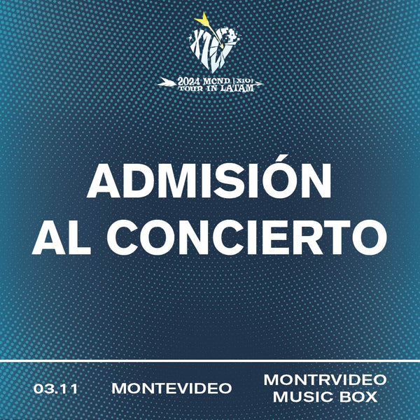 MCND - SAO PAULO - CONCERT ADMISSION