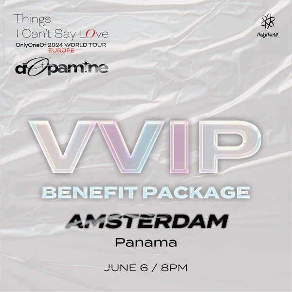 ONLYONEOF - AMSTERDAM - VVIP BENEFIT PACKAGE