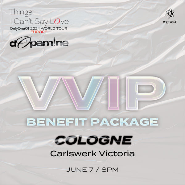 ONLYONEOF - COLOGNE - VVIP BENEFIT PACKAGE