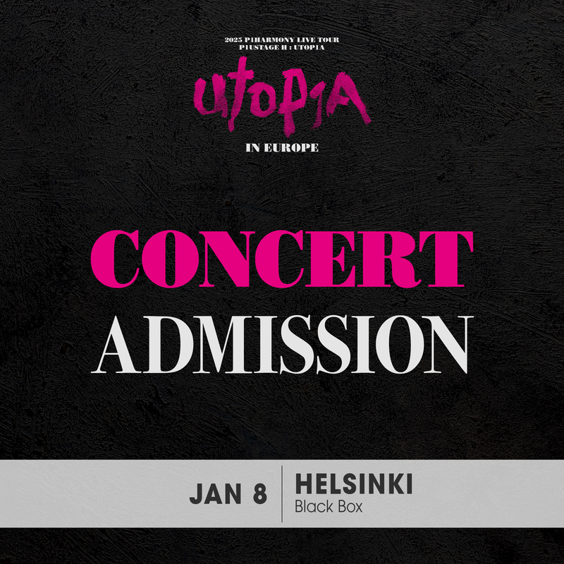 P1HARMONY - HELSINKI - CONCERT ADMISSION