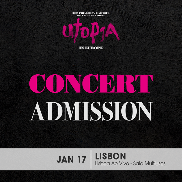 P1HARMONY - LISBON - CONCERT ADMISSION