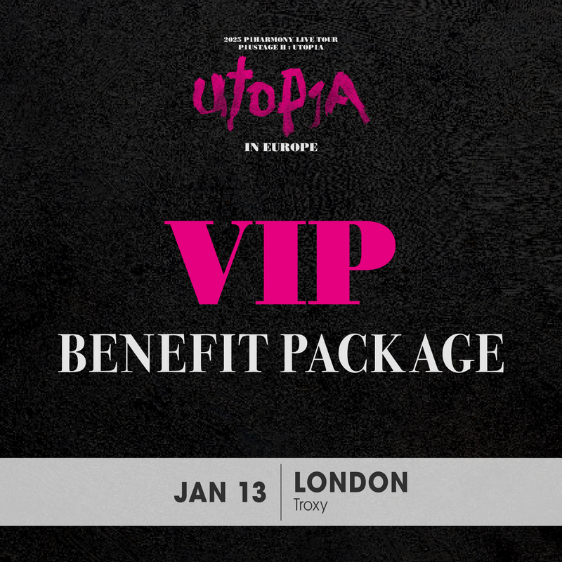 P1HARMONY - LONDON - VIP BENEFIT PACKAGE