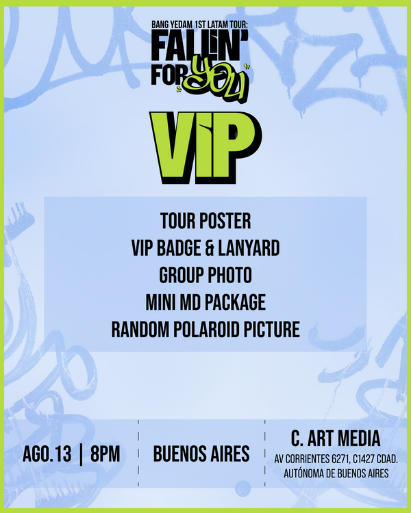 BANG YEDAM - BUENOS AIRES - VIP BENEFIT PACKAGE