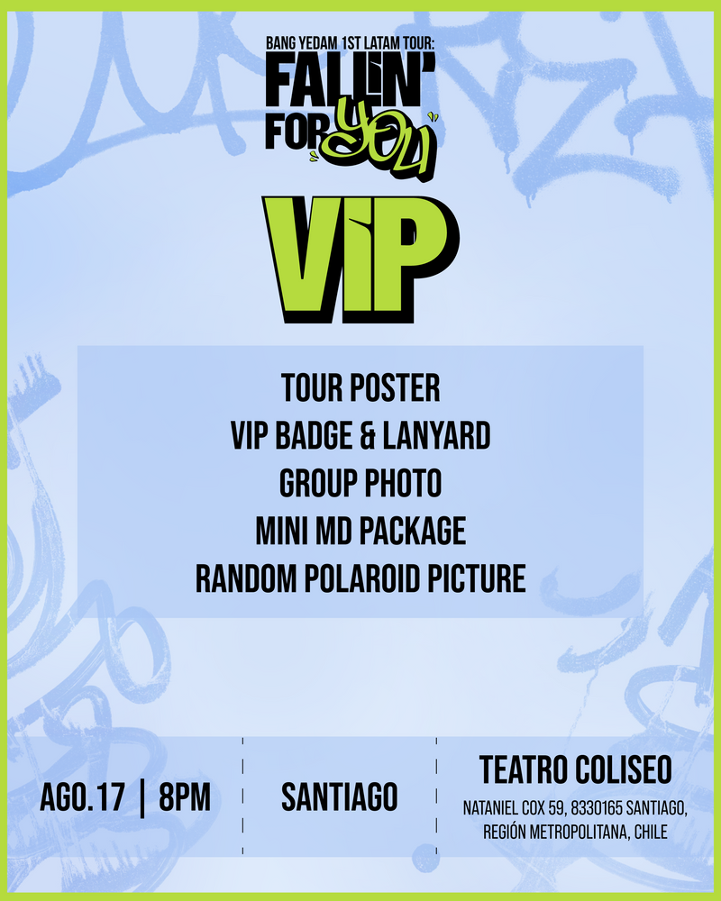 BANG YEDAM - SANTIAGO - VIP BENEFIT PACKAGE