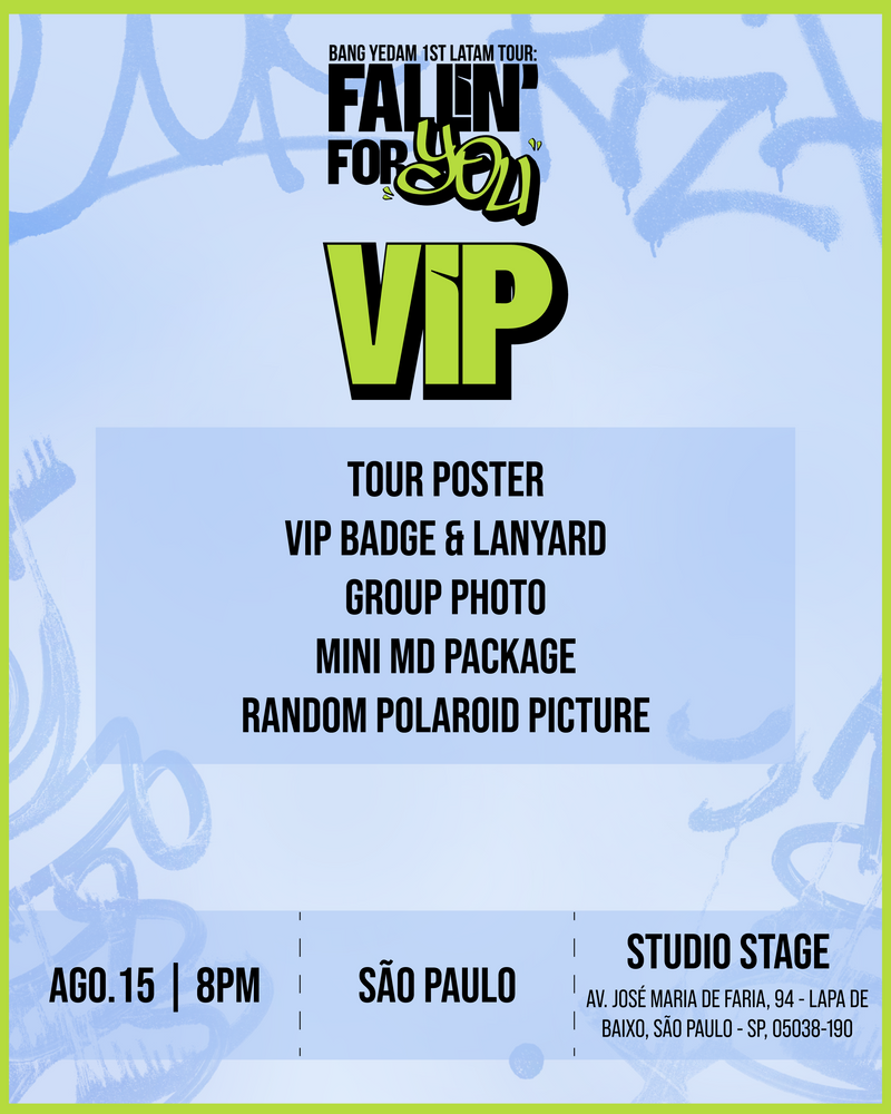 BANG YEDAM - SÃO PAULO - VIP BENEFIT PACKAGE