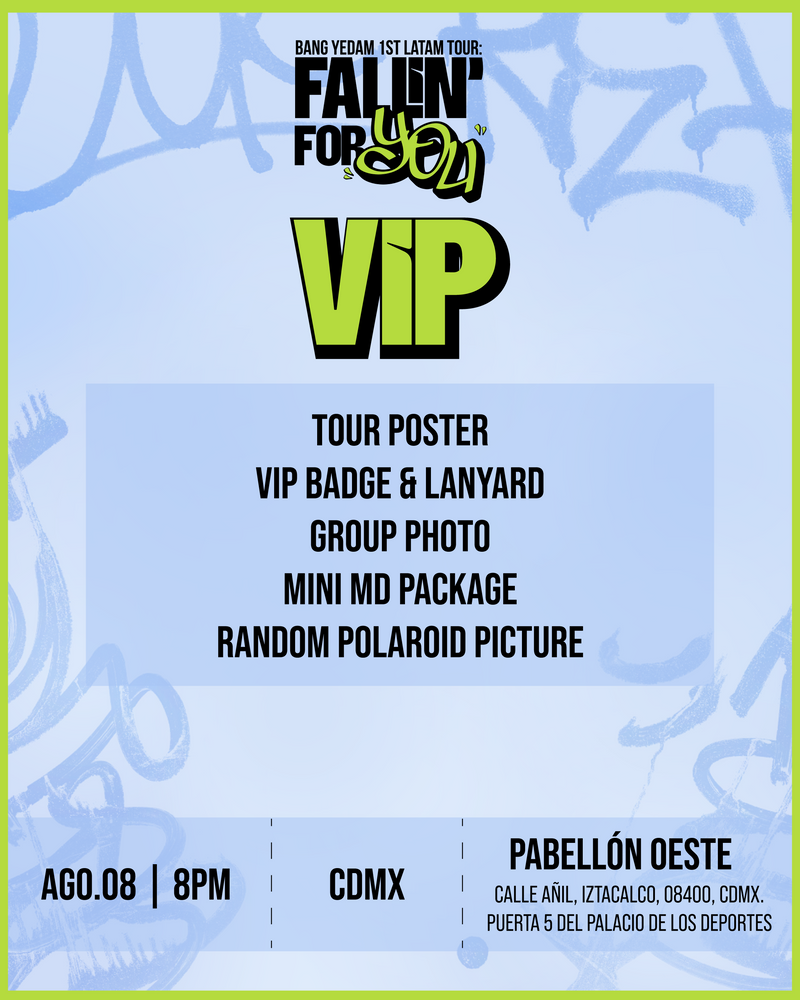 BANG YEDAM - CDMX - VIP BENEFIT PACKAGE
