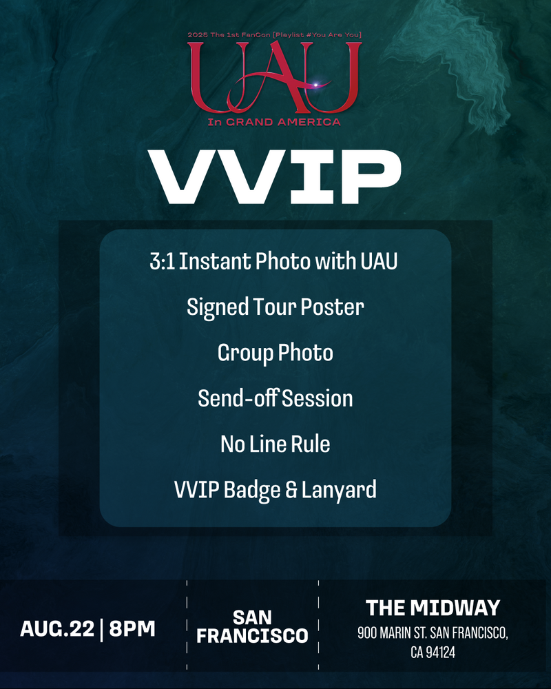 UAU - SAN FRANCISCO - VVIP BENEFIT PACKAGE