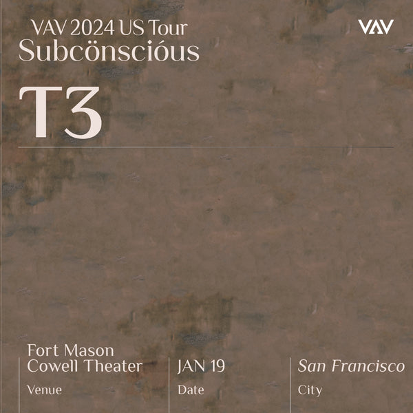 VAV - SAN FRANCISCO - T3 ADMISSION