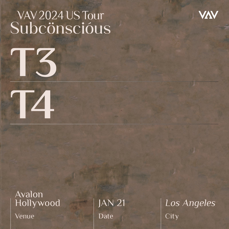 VAV - LOS ANGELES - T3/T4 ADMISSION
