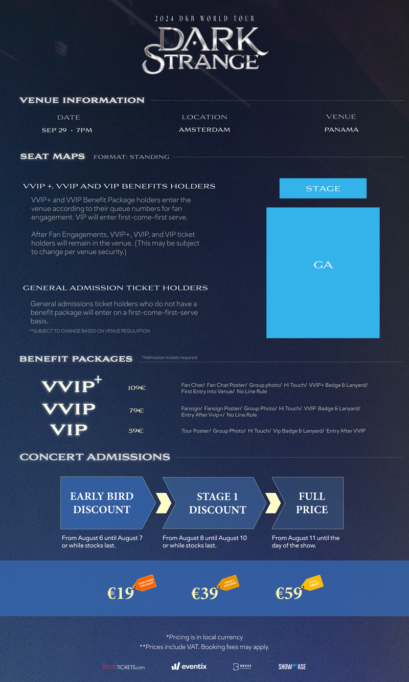 DKB - AMSTERDAM - VIP BENEFIT PACKAGE