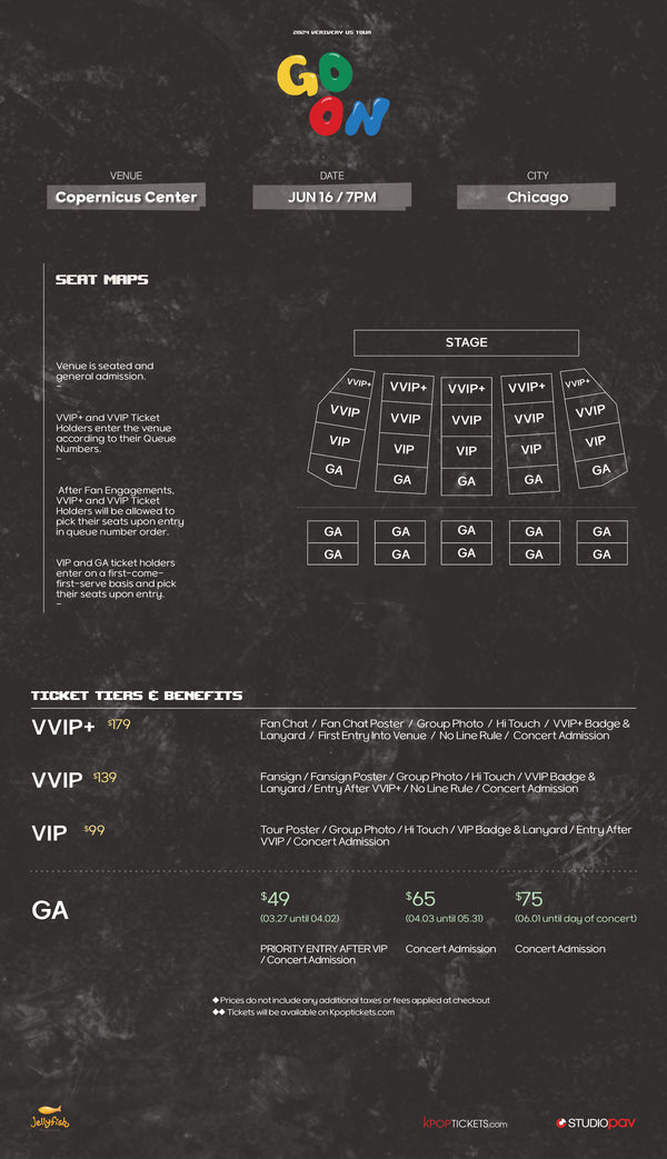 VERIVERY - CHICAGO - VVIP ADMISSION
