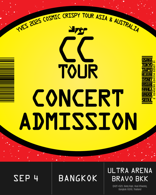 YVES - BANGKOK - CONCERT ADMISSION