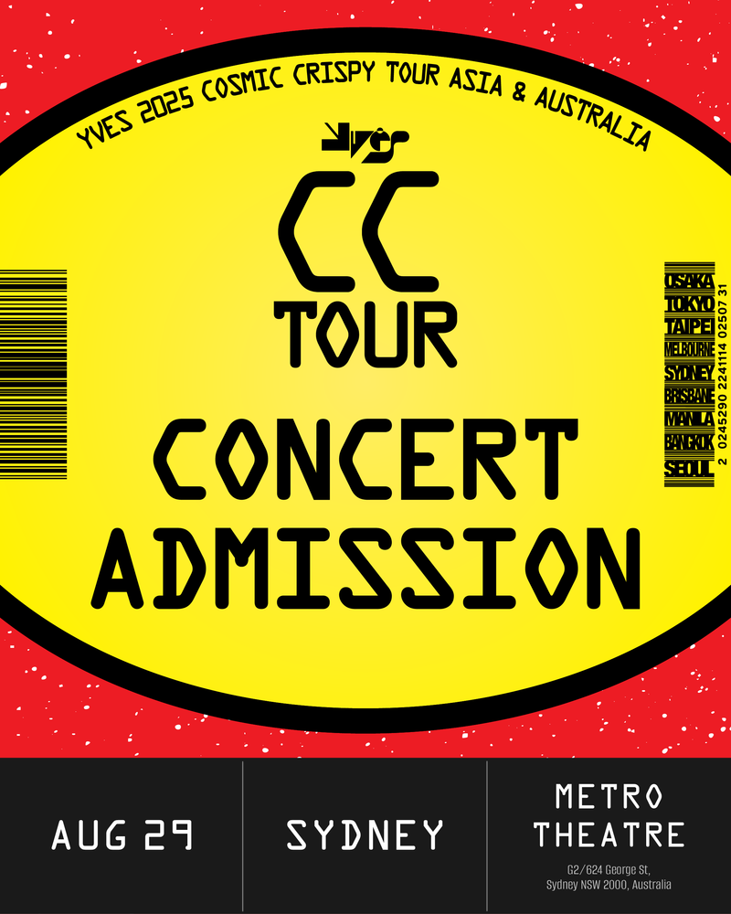 YVES - SYDNEY - CONCERT ADMISSION